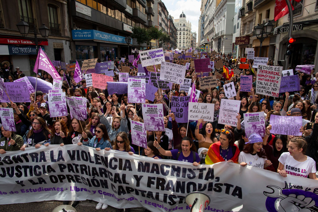 Women's Day In Madrid