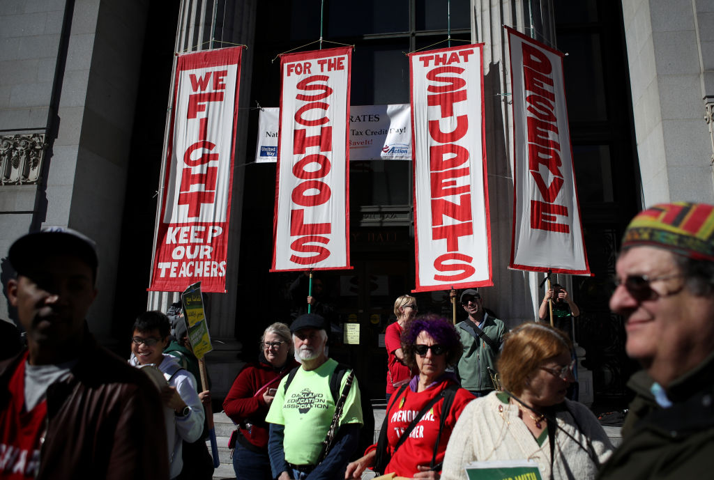 Oakland Teachers Go On Strike