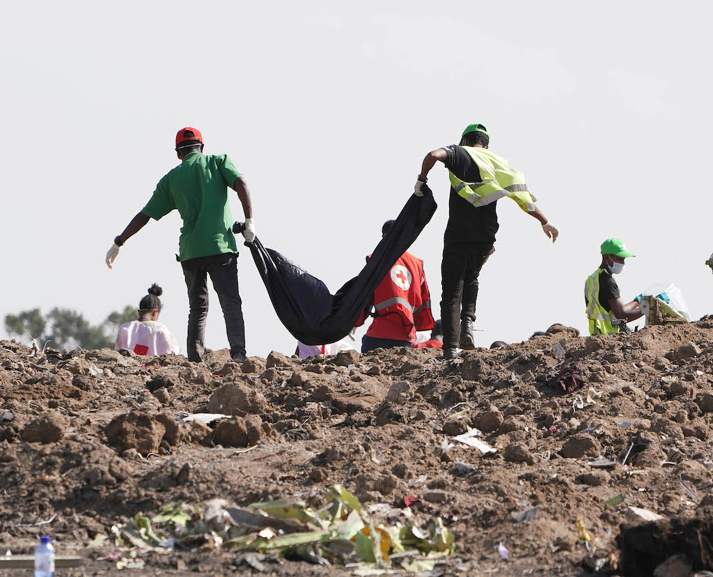 Investigators And Mourners Visit Ethiopia Crash Site
