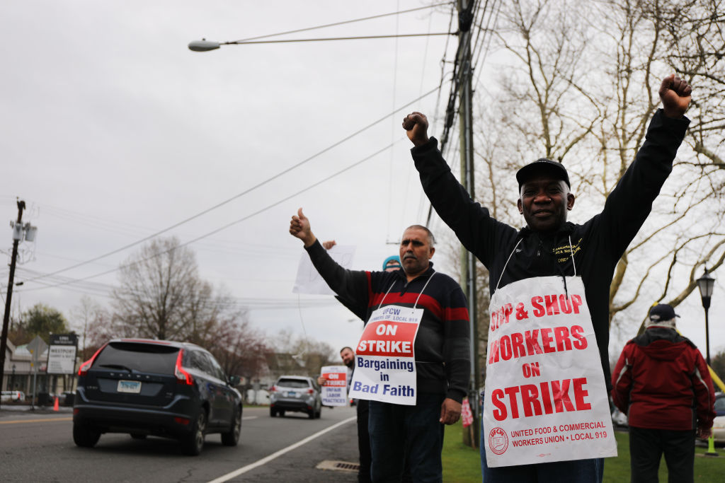 Stop &amp;amp; Shop Workers Strike Over Wages And Benefits
