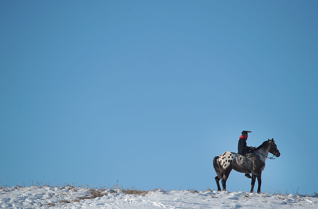 Protests Continue At Standing Rock Sioux Reservation Over Dakota Pipeline Access Project