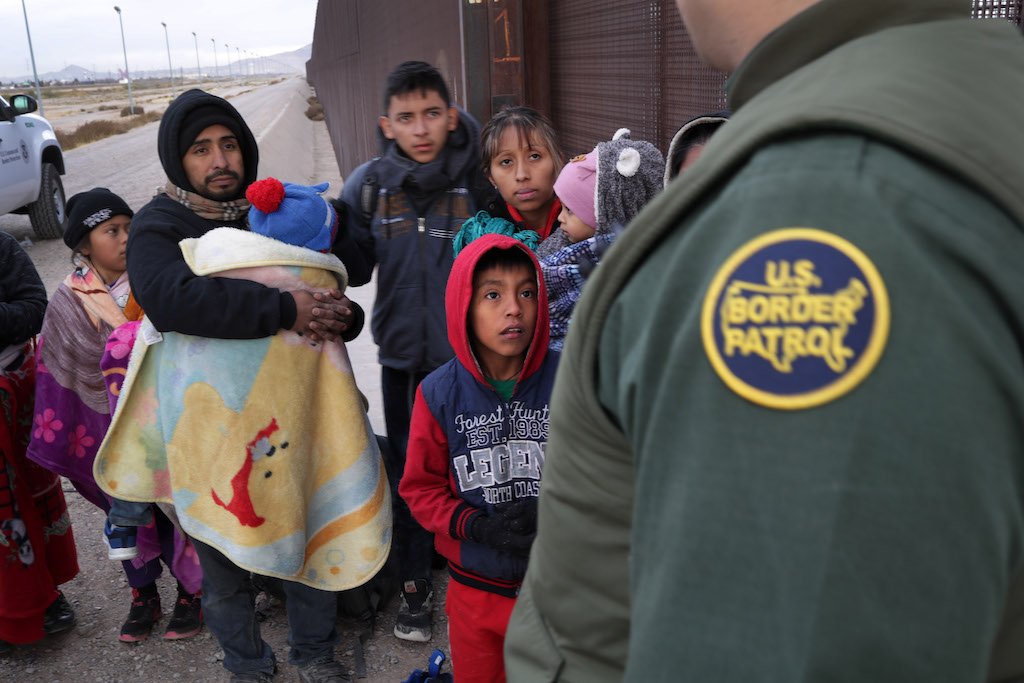 U.S. Customs And Border Patrol Agents Patrol Border In El Paso, TX