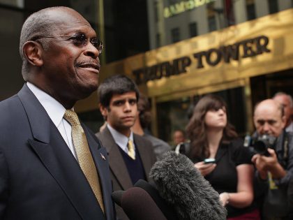 Herman Cain Meets With Donald Trump In New York