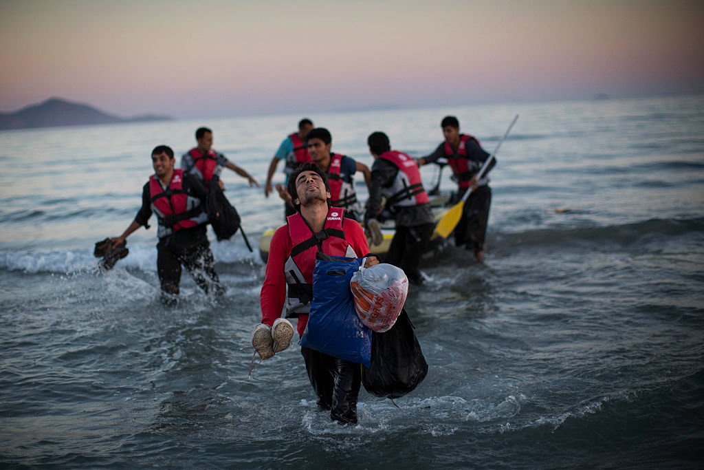 Migrants Begin Their Journey Through Europe In Kos