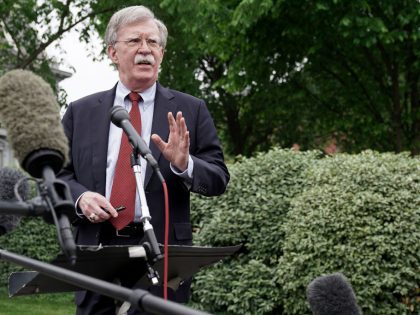 White House National Security Adviser John Bolton Speaks To Reporters At The White House