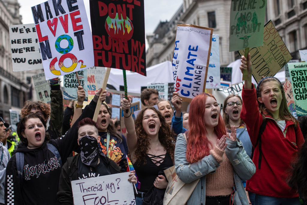 YouthStrike4Climate Takes Place Across The UK