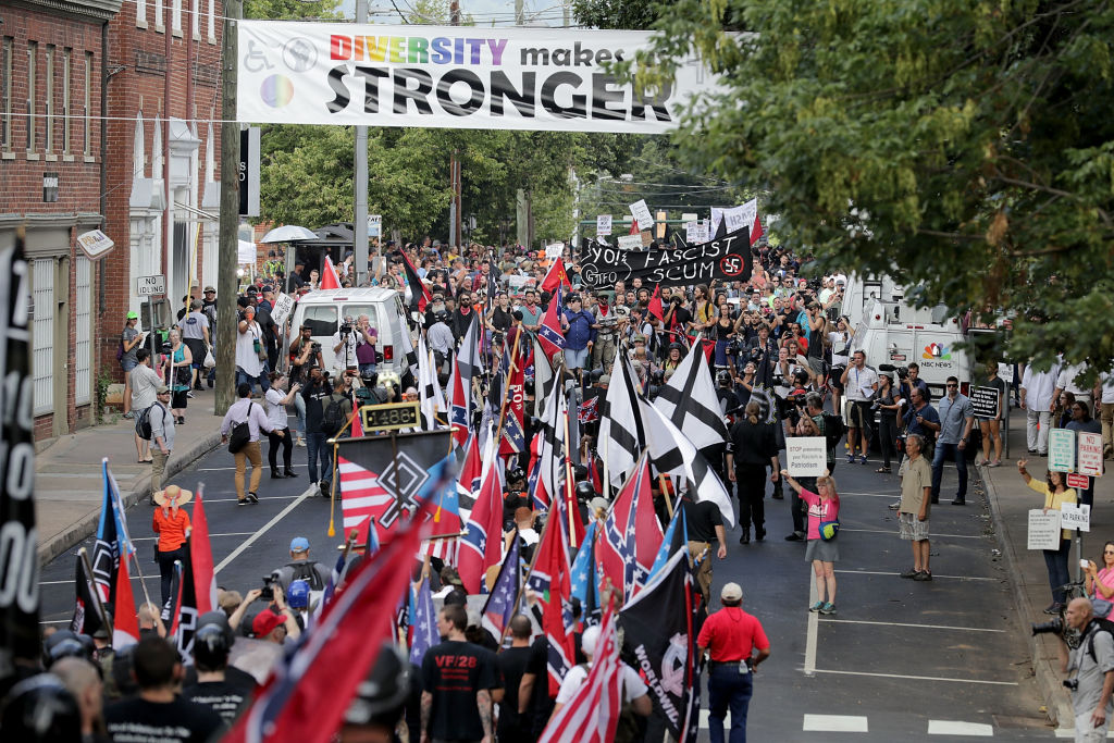 Violent Clashes Erupt at "Unite The Right" Rally In Charlottesville