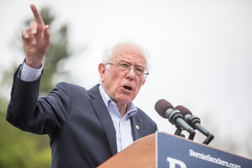 Democratic Presidential Candidate Sen. Bernie Sanders Holds Rally In Capital Of His Home State Of Vermont