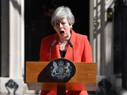 British Prime Minister Announces The Details Of Her Resignation