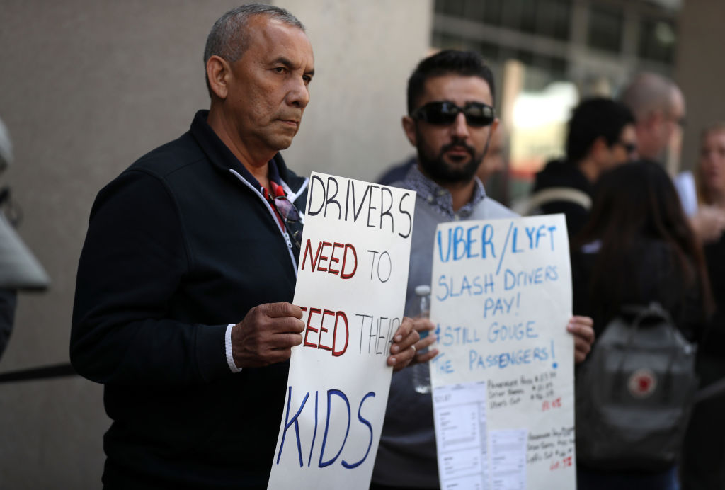 App-Based Drivers Hold Strike Across The  U.S.