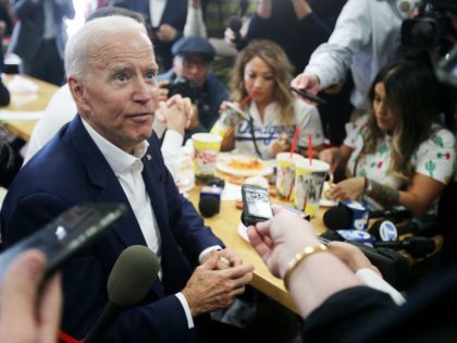 Democratic Presidential Candidate Joe Biden Campaigns In Los Angeles With L.A. Mayor Eric Garcetti