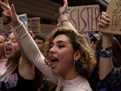 Women's Day In Madrid