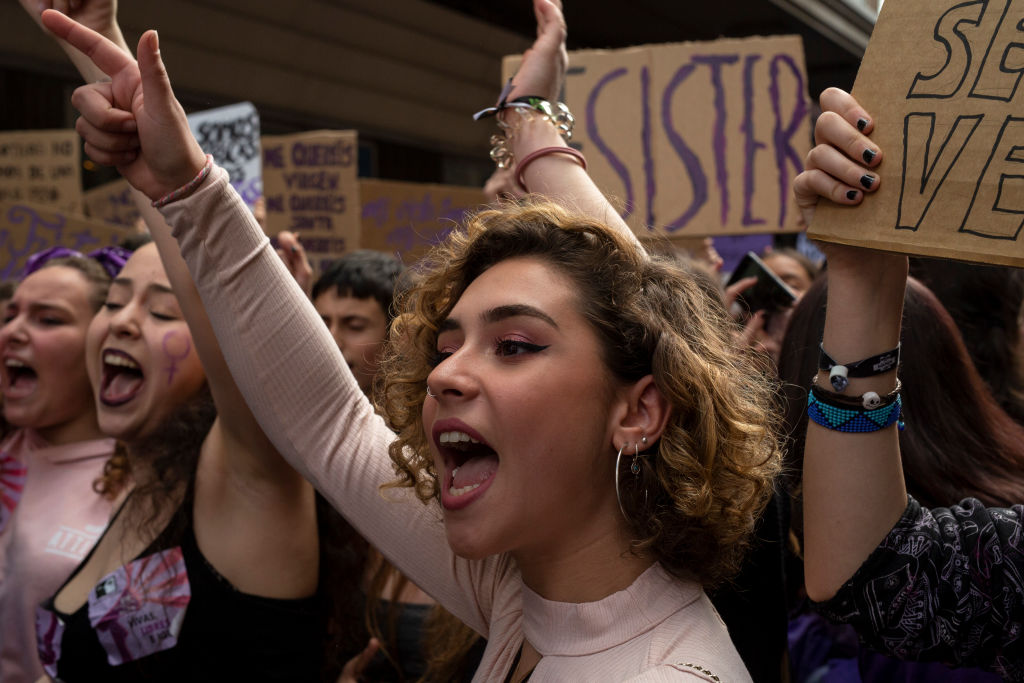 Women's Day In Madrid