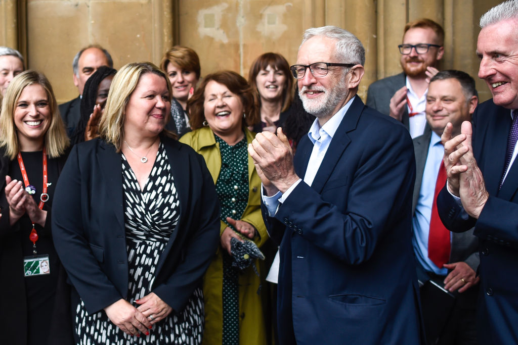 Jeremy Corbyn Introduces New Peterborough MP Lisa Forbes To Westminster