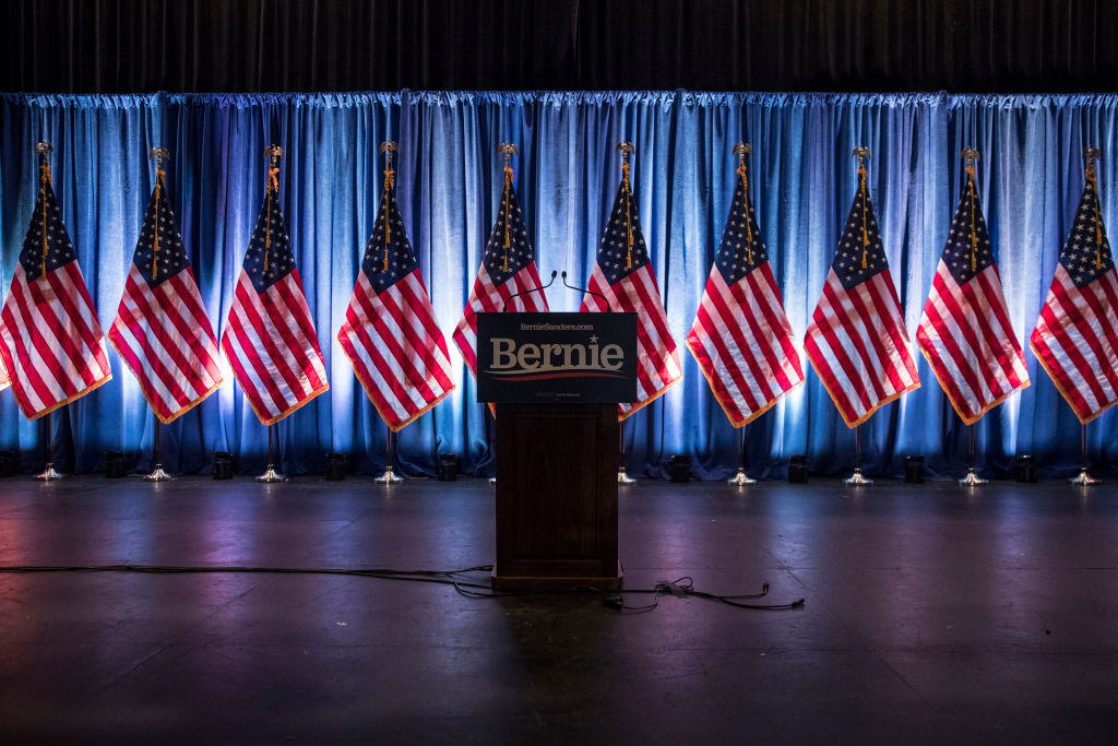 Bernie Sanders Delivers Policy Address On Democratic Socialism In Washington DC