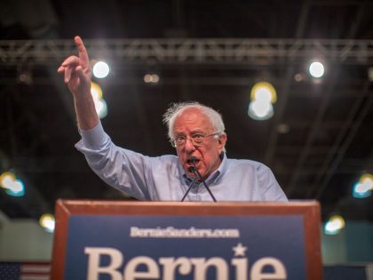 Bernie Sanders Holds Campaign Rally In Pasadena, CA