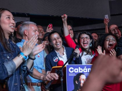 Progressive Challenger In Queens District Attorney Special Election Tiffany Caban Attends Election Night Gathering