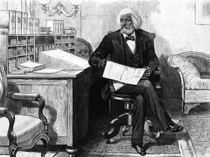 Abolitionist Frederick Douglass Edits Newspaper