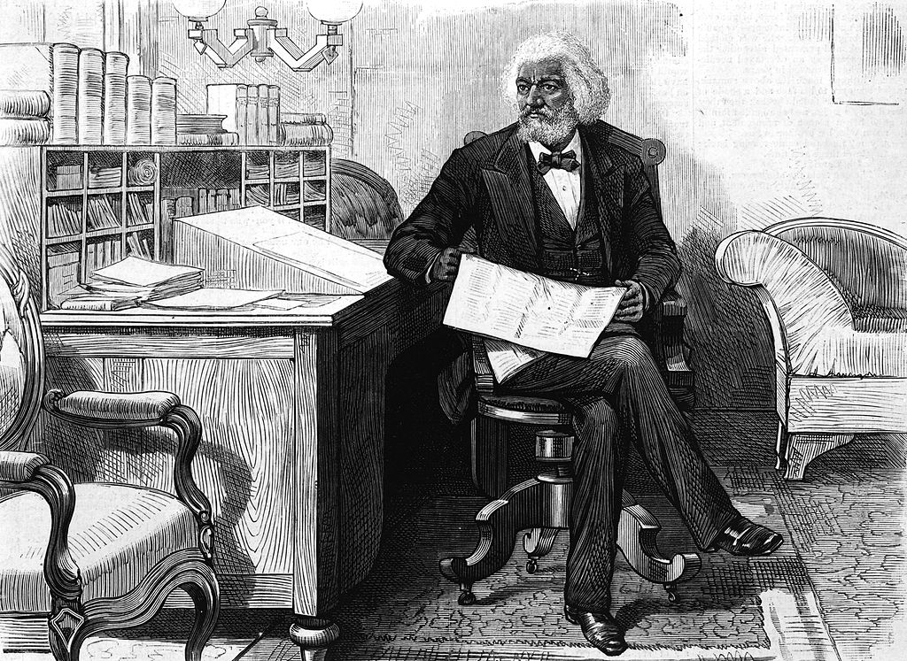 Abolitionist Frederick Douglass Edits Newspaper