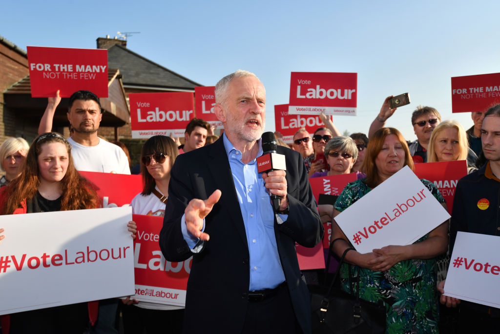 Jeremy Corbyn Campaigns In South Yorkshire