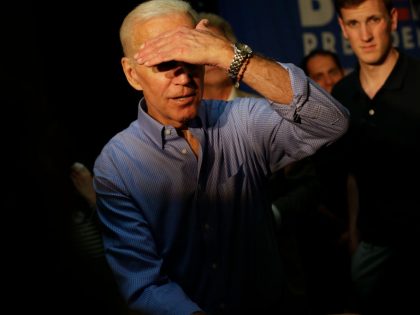 Joe Biden On The Campaing Trail In Marshalltown, Iowa