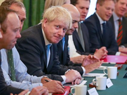 Prime Minister Boris Johnson Meets With His New Cabinet