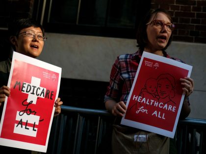 Protestors Rally Against Trumpcare In New York City