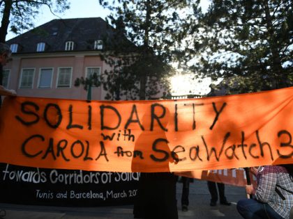 Protesters Demand Release Of Sea-Watch Captain Carola Rackete