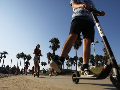 Controversial E-Scooters Around Los Angeles Stir Debate And Anger