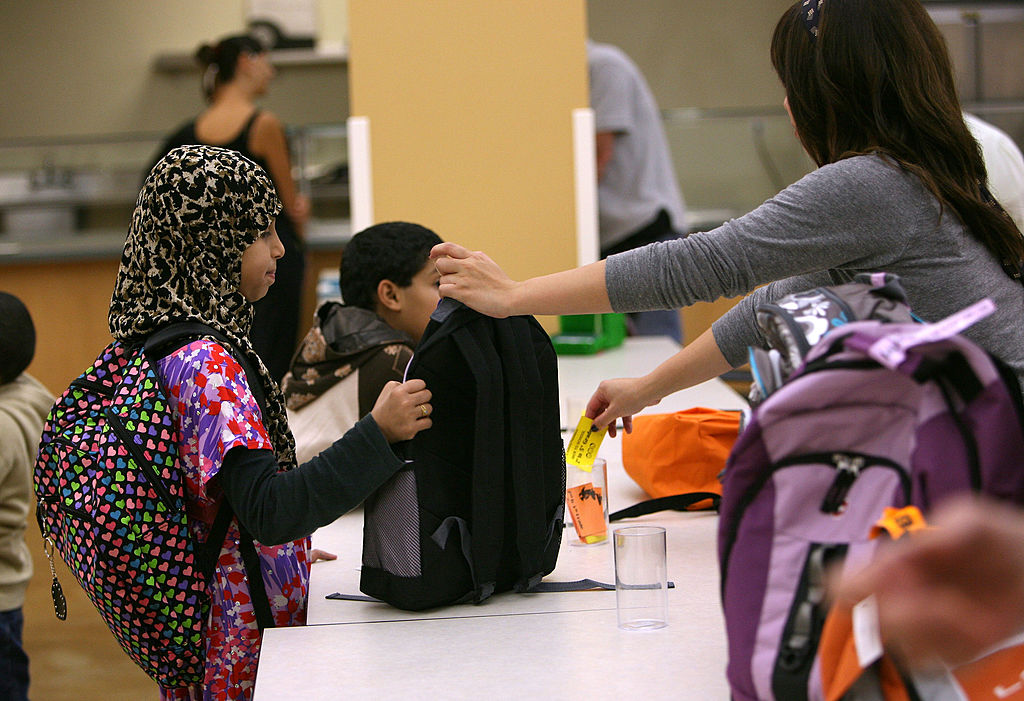 Free Backpacks Are Distributed To Needy Students Ahead Of New School Year