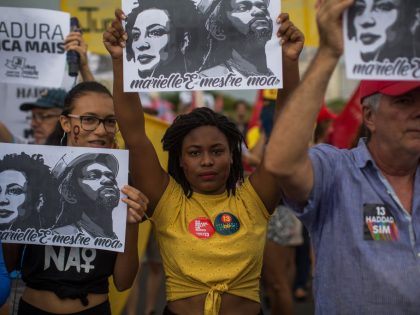 Protestors Rally Across Brazil Against Presidential Candidate Jair Bolsonaro