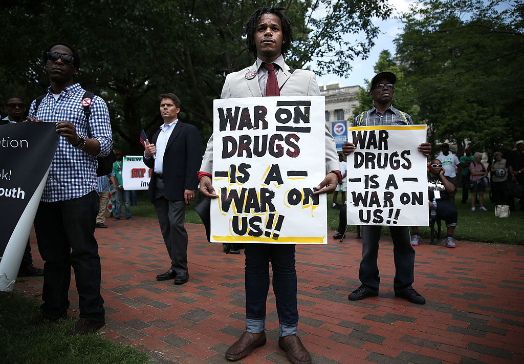 Activists Hold Rally To Call For End On War On Drugs And Mass Incarcerations