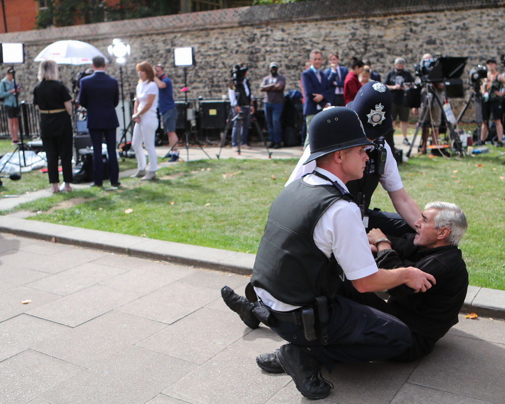 Protests Are Held Against The Government Proroguing Parliament