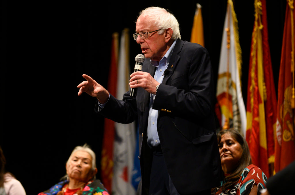Democratic Presidential Candidates Attend Frank LaMere Native American Presidential Forum In Iowa