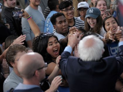 Bernie Sanders Holds Campaign Rally At University Of North Carolina