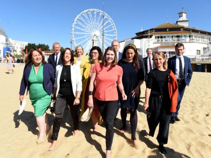 Jo Swinson Delivers Her First Leader's Speech To Liberal Democrat Conference