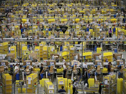 Warehouse Distribution Centre For Amazon Online Retailers