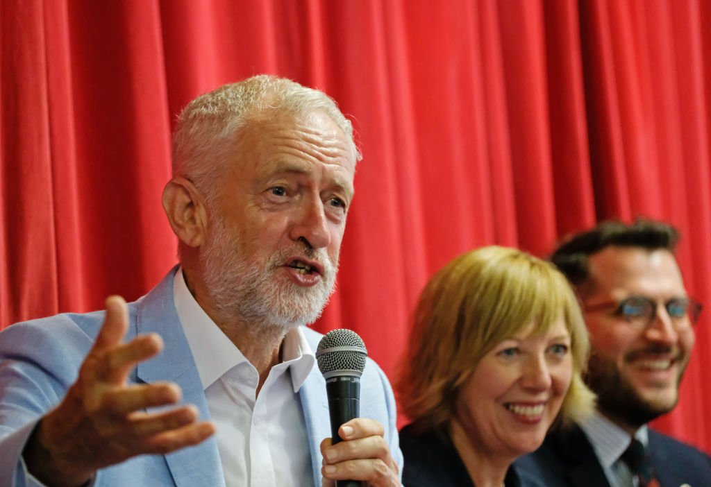 Jeremy Corbyn Holds A Campaign Rally In Glasgow