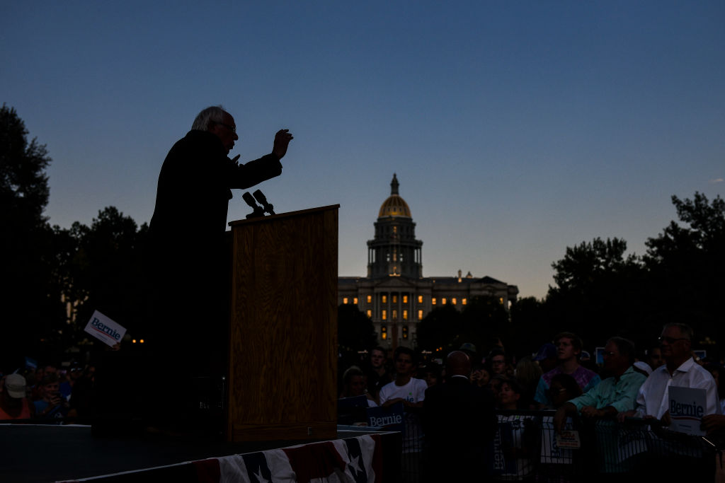 Sen. Bernie Sanders Makes First Campaign Stop In Colorado For 2020 Race