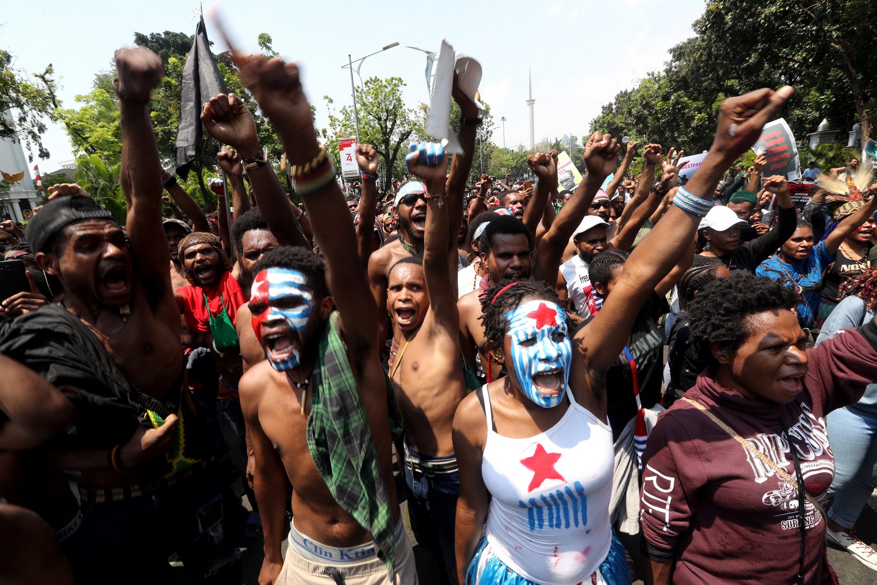 epaselect INDONESIA PAPUAN PROTEST