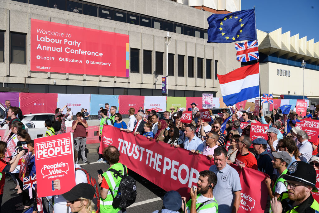 Delegates Arrive For The 2019 Labour Party Conference