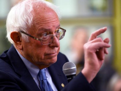 Sen. Bernie Sanders Holds Town Hall At Motorcycle Museum In Iowa