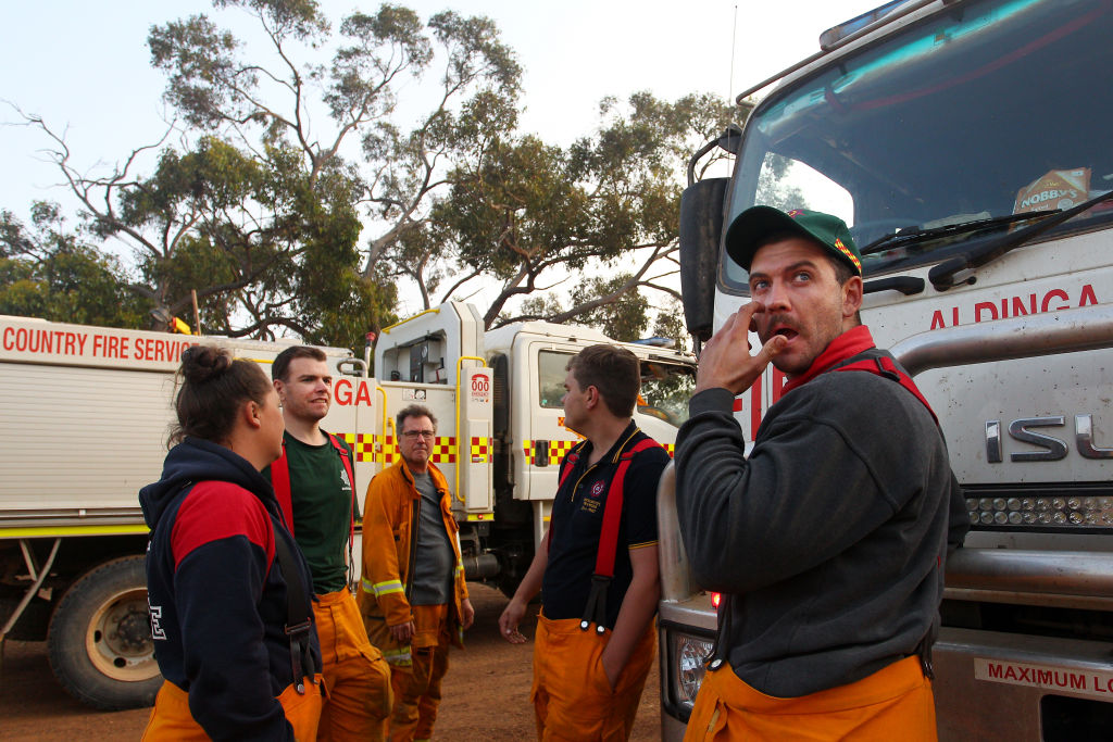 Bushfires Continue To Burn On Kangaroo Island As Army Reserve Arrives To Assist Clean Up Operations