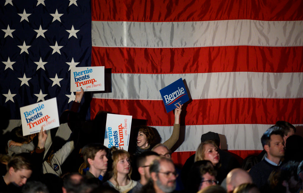 Presidential Candidate Bernie Sanders Holds New Year's Eve Campaign Rally In Des Moines