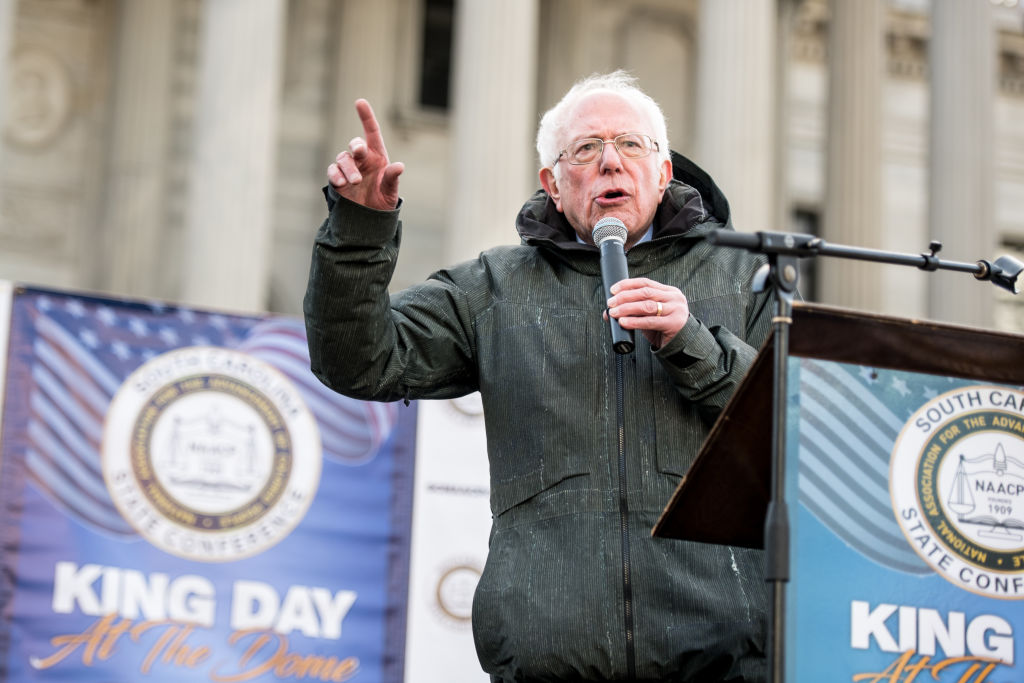 Democratic Presidential Candidates Attend MLK Rally At South Carolina Capitol Dome