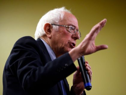 Sen. Bernie Sanders Holds Town Hall At Motorcycle Museum In Iowa