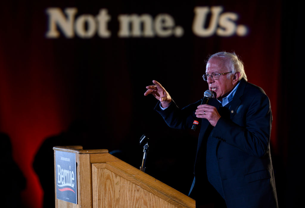 Presidential Candidate Bernie Sanders Holds New Year's Eve Campaign Rally In Des Moines
