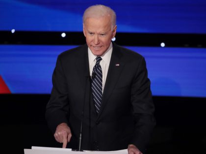 Democratic Presidential Candidates Participate In Presidential Primary Debate In Des Moines, Iowa