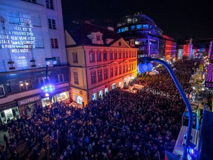 Prague Commemorates 30th Anniversary Of Velvet Revolution