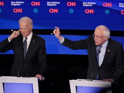 Democratic Presidential Candidates Participate In Presidential Primary Debate In Des Moines, Iowa